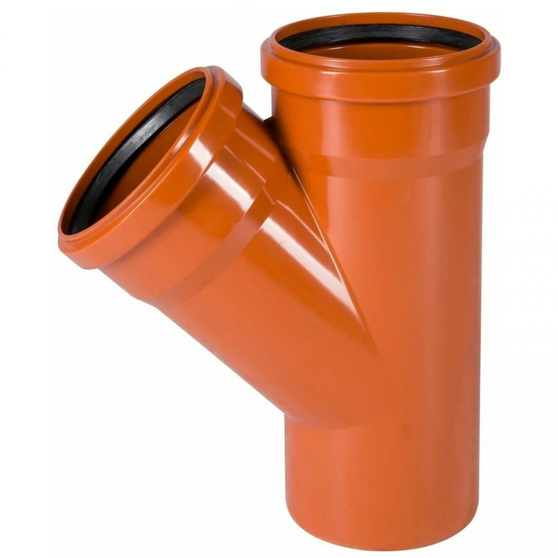 Тройники для канализационных труб фото